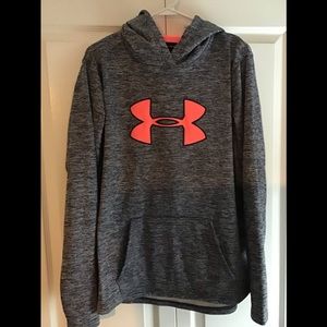 UA Coldgear- Navy, and Orange, Light fleece lined.  Never worn, no tags.